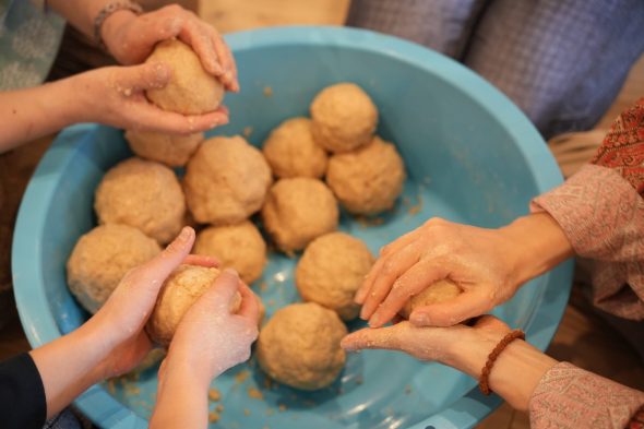 こだわりの味噌づくり